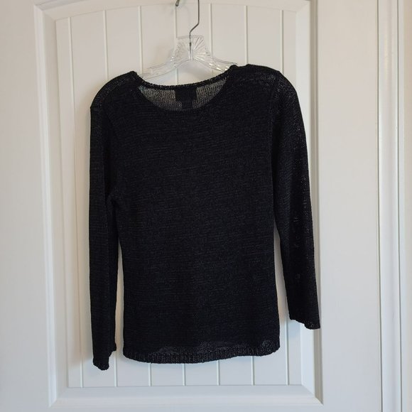 Ann Taylor Loft Black Sweater Size Medium - Picture 8 of 10